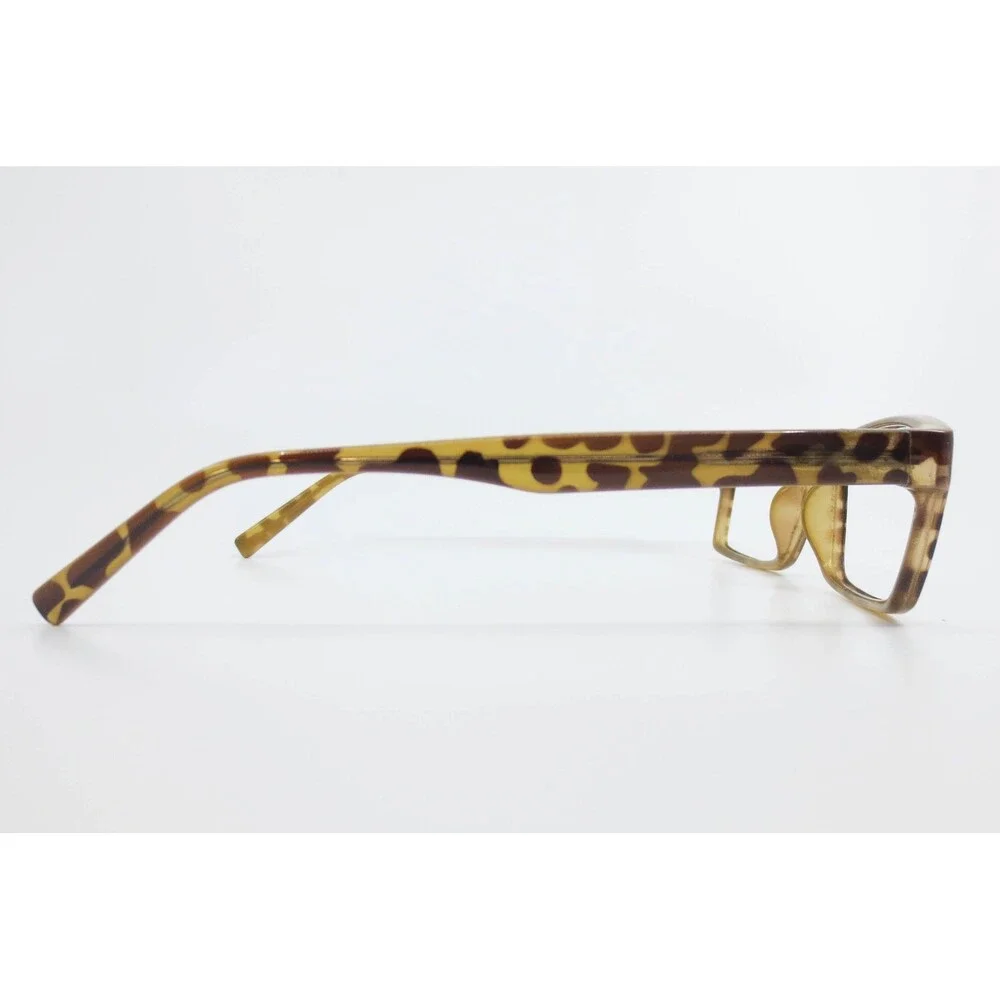 Success SS-69 Tortoise Rectangular Eyeglasses Frames 54-17-145 Brown Spotted
